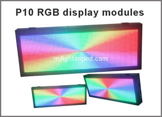 CHINA Farbenreiches Video smd P10 Module im Freien führte Schirm, oder RGB führte Zeicheneinheits-Modul P10 rgb advertisign im Freien fournisseur
