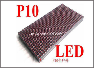 CHINA P10 LED führte programmierbare LED im Freien einzelne Farbe des Zeichens des Punktematrix-Modul-Anzeigenmodulmitteilungs-Werbungsbrett fournisseur