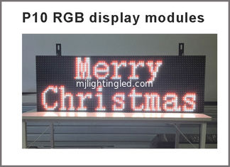 CHINA P10 RGB Led Scrolling Display Message Board Outdoor Full Color LED Display Unterstützung USB Programmierbar für Led Sign fournisseur