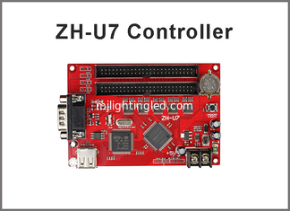 CHINA U Disk Led Display Control Card ZH-U7 USB+RS232 2xpin50 Für Für P10 Einzel- und Dualfarbe fournisseur
