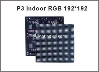 CHINA SMD Innen-P3 rgb führte Pixel 64*64 des Anzeigefelds 192*192mm 1/16 geführte Tafel des Bildschirms des Scans farbenreiches LED Video fournisseur
