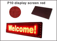 5V P10 Led Panel Module Lightings Red Display Screen Semioutdoor 320*160 Advertisement Signage