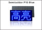 Des Anzeigen-Moduls 32*16 des BADES P10 führte einzelnes blaues geführtes Pixel 320*160mm grafisches p10 Plattenmitteilungs-Zeichen elektronisches scoreboad fournisseur