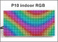 Innen-Zeichen-zeigen bewegliche Nachrichtenanzeigetemperatur und -zeit P10 SMD RGB LED Matrix-Anzeigen-Modul SMD farbenreiches LED an fournisseur