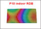 Innen-Zeichen-zeigen bewegliche Nachrichtenanzeigetemperatur und -zeit P10 SMD RGB LED Matrix-Anzeigen-Modul SMD farbenreiches LED an fournisseur