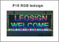 P10 RGB Led Scrolling Display Message Board Outdoor Full Color LED Display Unterstützung USB Programmierbar für Led Sign fournisseur