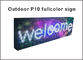 P10 RGB-LED-Display-Modul-Panel-Fensterschild-Shop-Schild P10 32X16 Matrix Programmierbare Video-Display-Bildschirm fournisseur
