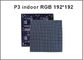 SMD Innen-P3 rgb führte Pixel 64*64 des Anzeigefelds 192*192mm 1/16 geführte Tafel des Bildschirms des Scans farbenreiches LED Video fournisseur