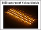Superhell SMD 5050 3 LEDS Modul Hellgelbe Farbe DC12V Led-Lampen für Billboard LED Kanal Buchstaben fournisseur