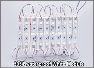 CHINA 20PCS super helles Weiß SMD 5054 LED Hintergrundbeleuchtungs-Rücklicht des Modul-Licht-LED für das Zeichen DC12V 3led 0.72W IP67 wasserdicht fournisseur