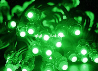 CHINA 50 Stück/Lot DC5V Grüne Led String Led Pixel Modul 12mm Digitales Licht Wasserdicht IP68 Gebäudewerbung fournisseur
